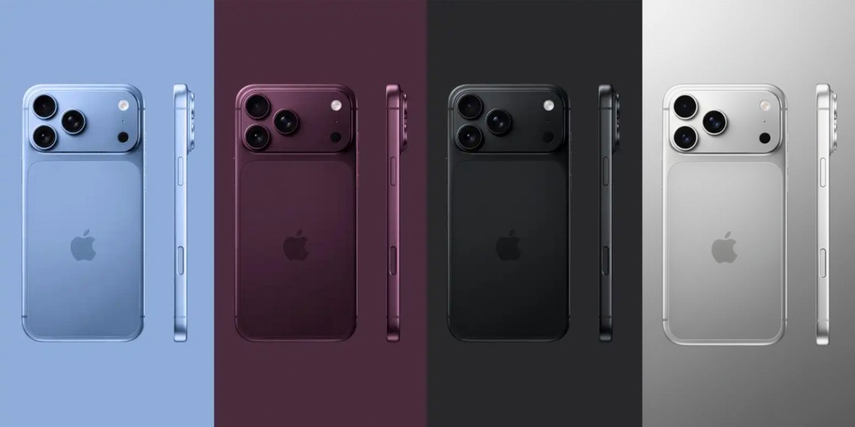 The predicted colors for iPhone 18, from GSMArena